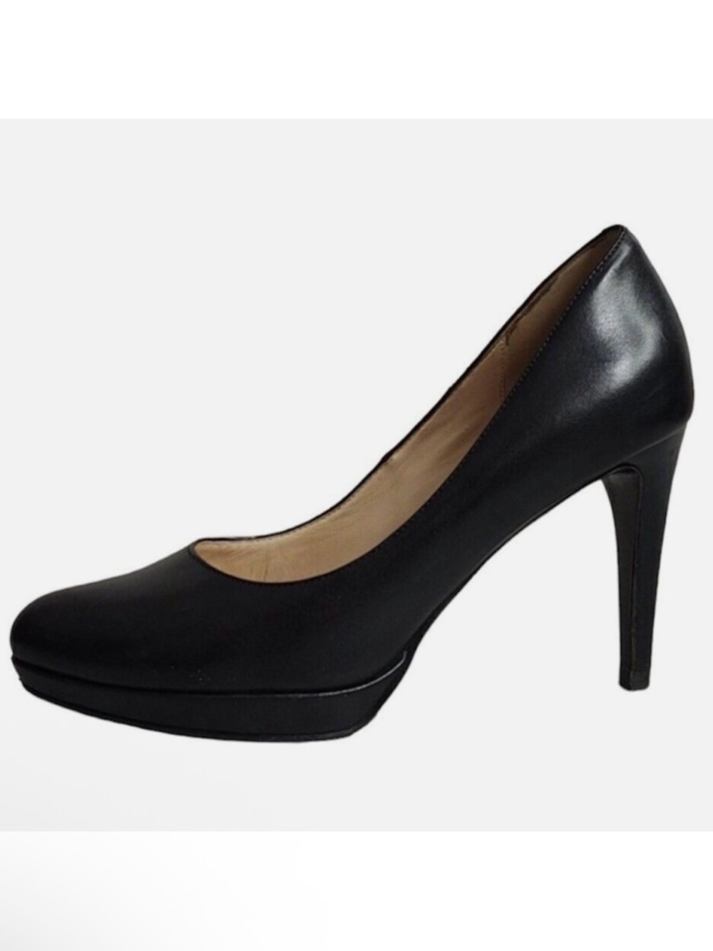 Cole Haan Air Chelsea Leather Platform Pumps, Size 8.5